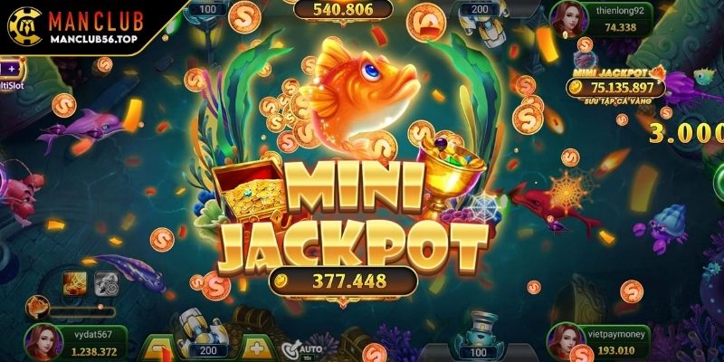 Cá hiệu ứng trong Jackpot Fishing