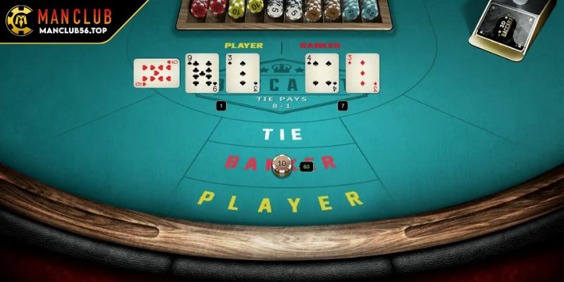 Các cửa cược Baccarat online