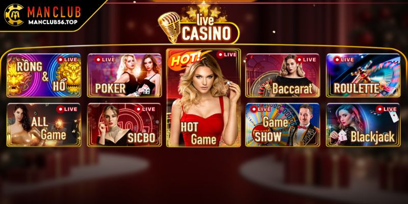 Danh sách nhà cung cấp Casino MANCLUB