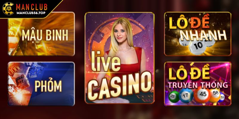 Giới thiệu sảnh chơi Casino