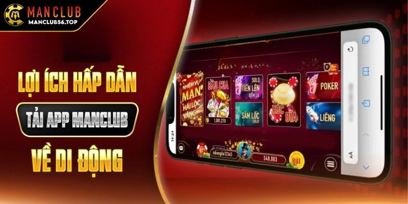 Tải app MANCLUB trên thiết bị iOS